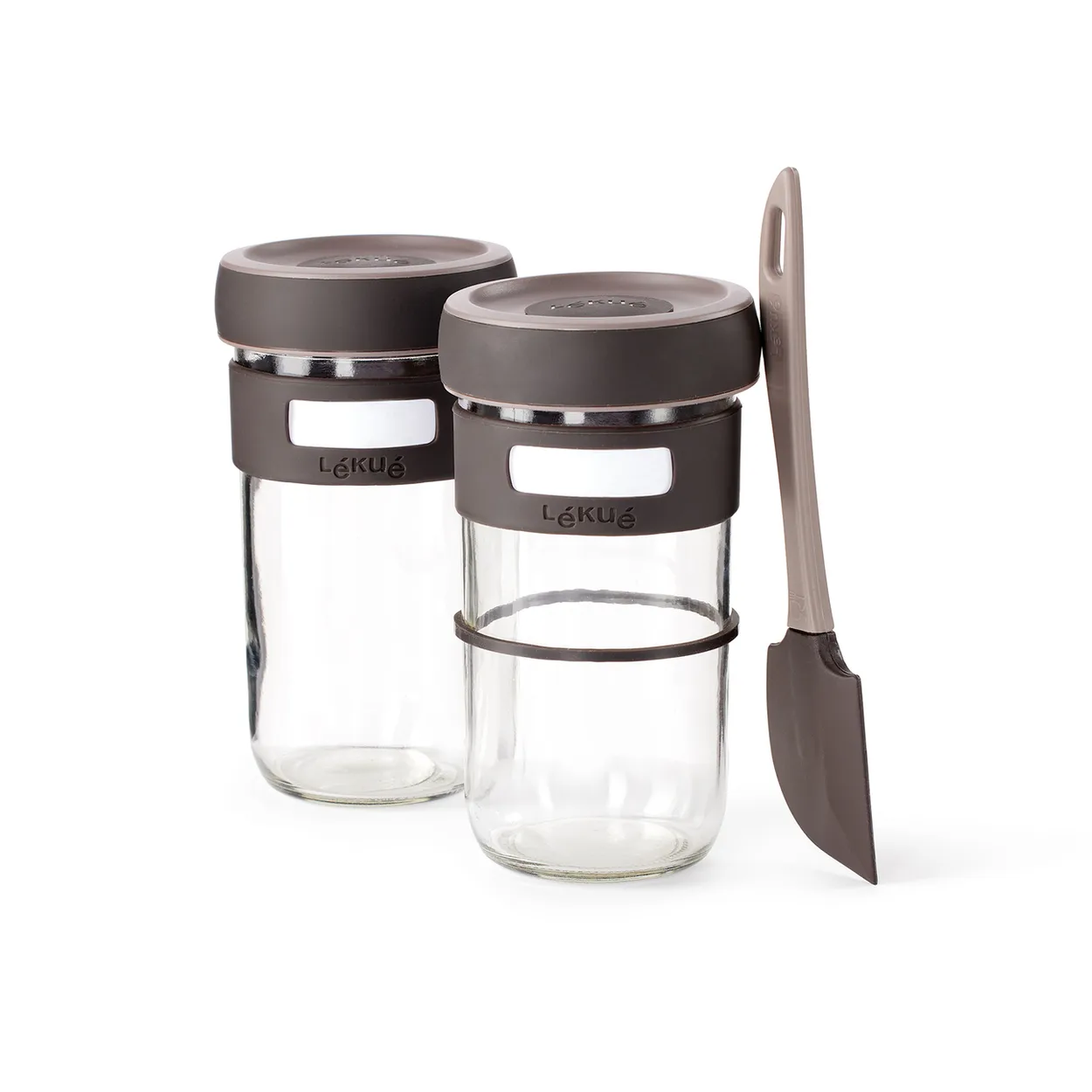 Lékué Lékué hapanjuuren aloituspakkaus 3 osaa Ruskea