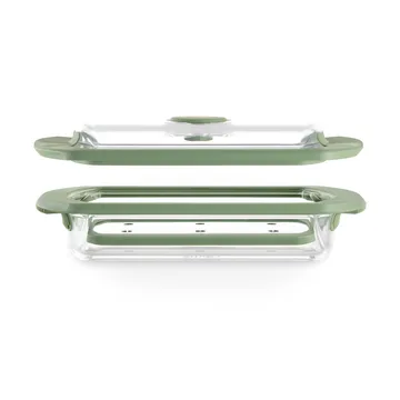 Lékué höyrykeitin - Läpinäkyvä, lasi, 2-pack - Lékué