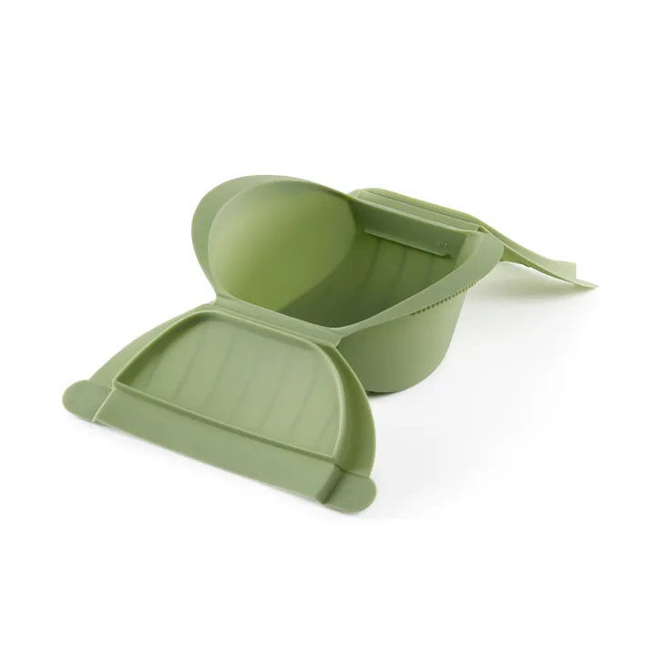 Lékué höyrykeitin - Vihreä, suuri, 2-pack - Lékué