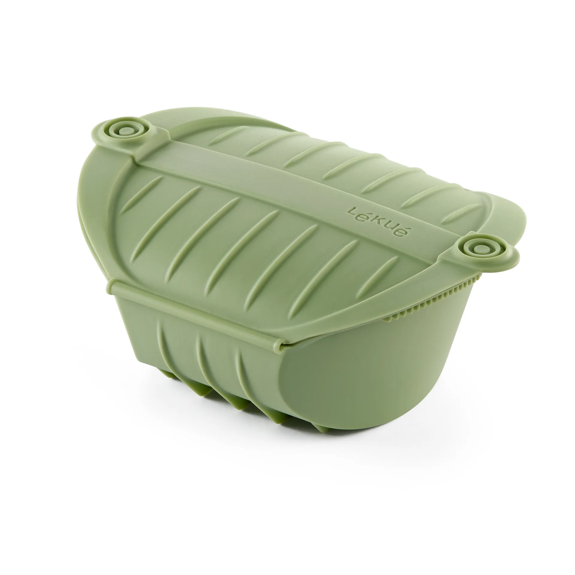 Lékué höyrykeitin, Vihreä, suuri, 2-pack Lékué