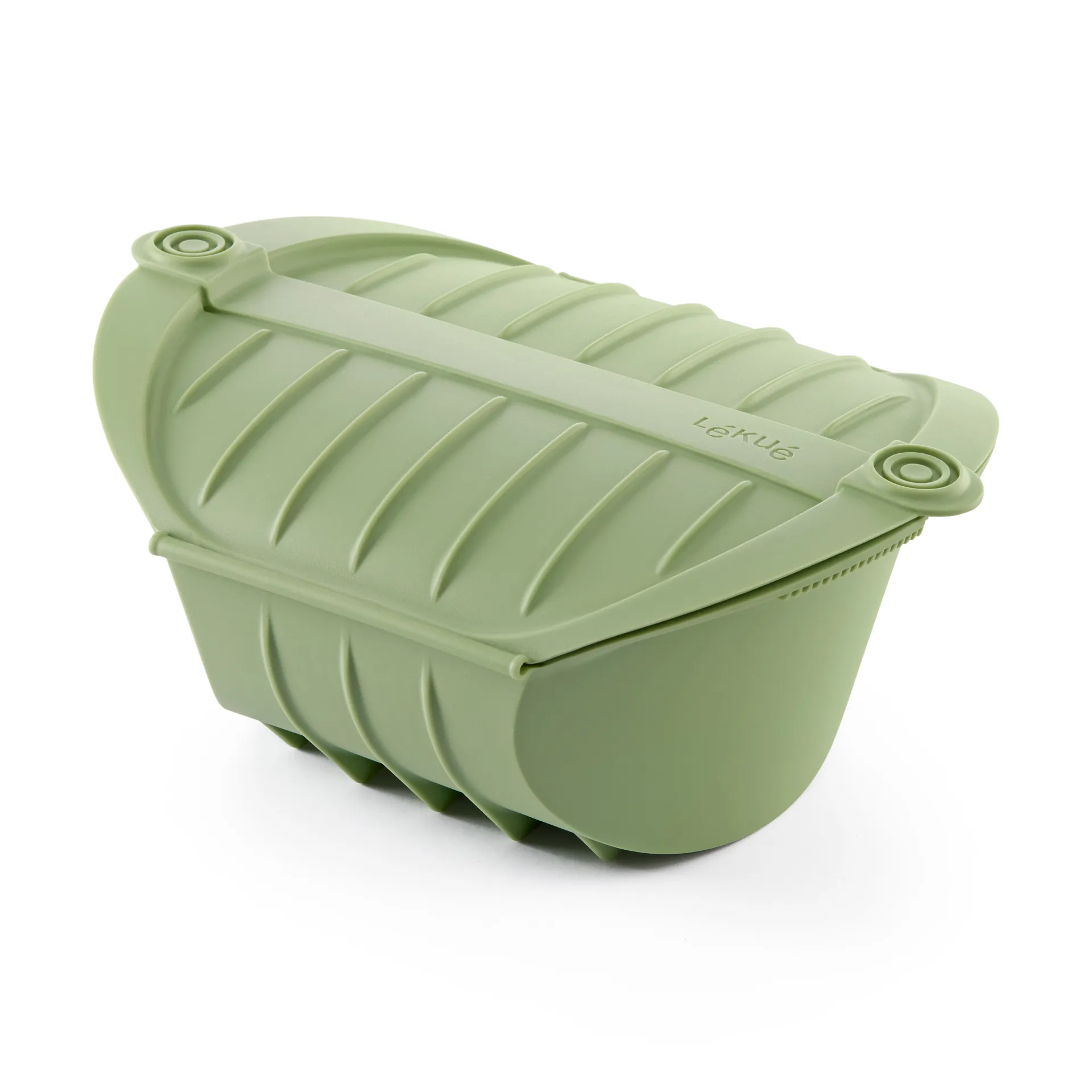 Lékué höyrykeitin, Vihreä, suuri, 4-pack Lékué