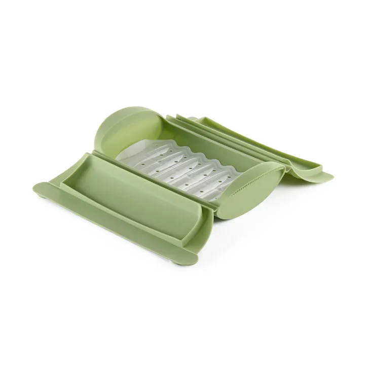 Lékué höyrykeitin - Vihreä, tarjottimella, 2-pack - Lékué