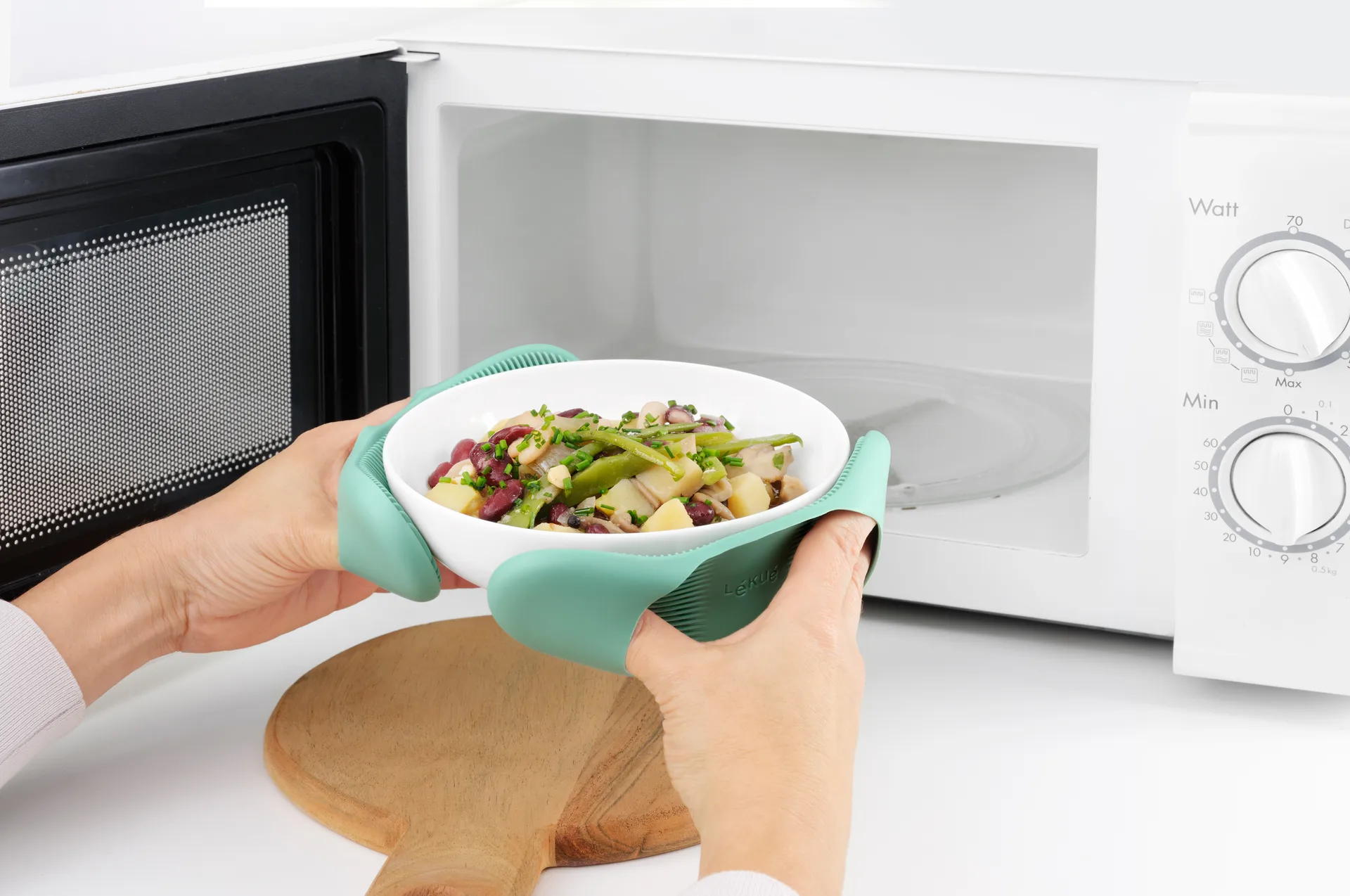 Lékué joustava miniuunikinnas 2-pack, Vihreä Lékué