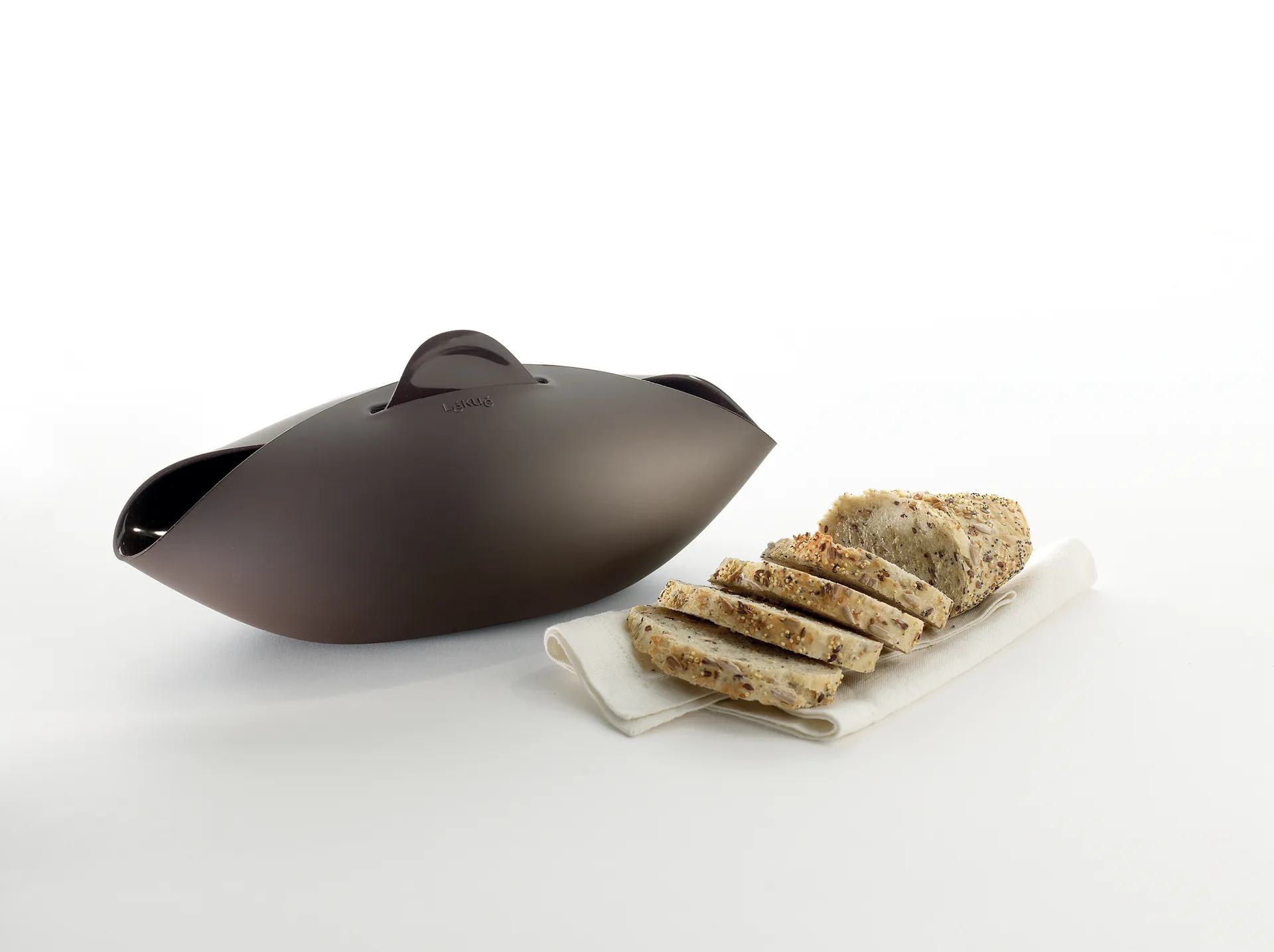 Lékué leipävuoka silikoni, Ruskea Lékué