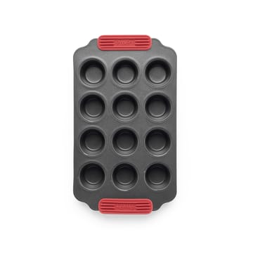 Lékué non stick mini muffinsivuoka 12 kpl - Punainen - Lékué