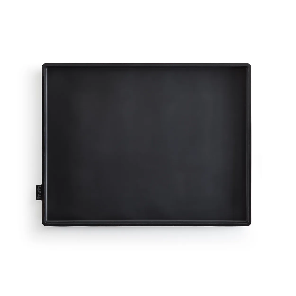 Lékué Lékué nonspill leivonta-alusta silikoni 40x30 cm Musta