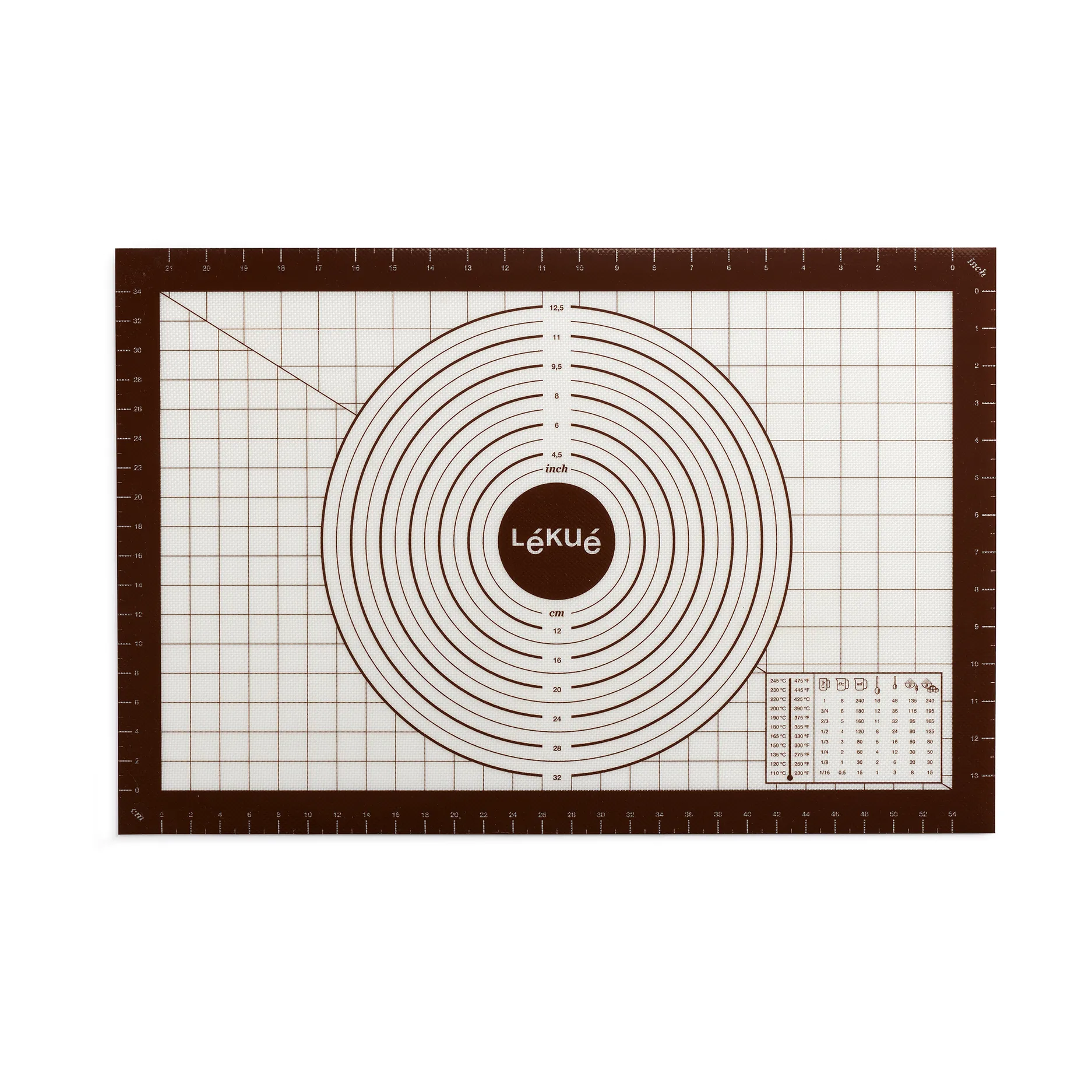 Lékué nonstick leivontamatto taikina 60x40 cm., Valkoinen Lékué