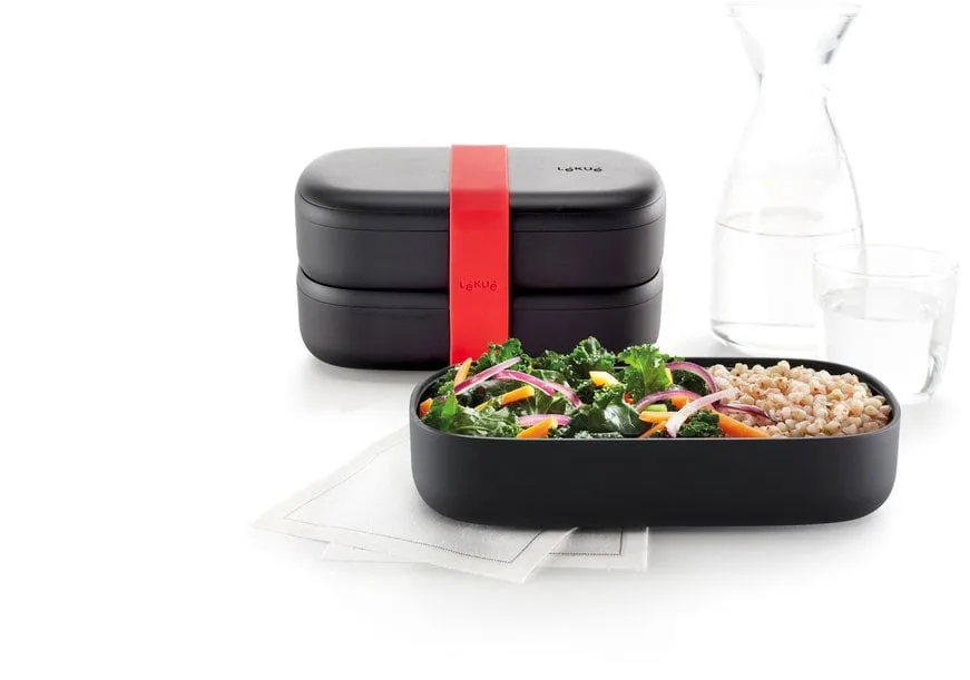 Lékué To Go eväsrasia 5 osaa, Musta Lékué