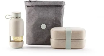 Lékué To Go lounaslaukku organic - Beige - Lékué