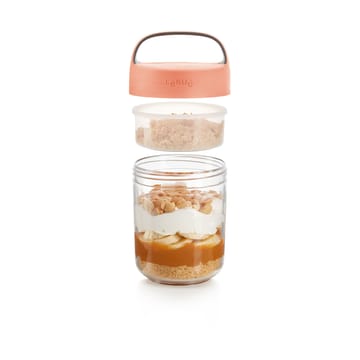 Lékué To Go purkki 0,4 L - Coral - Lékué
