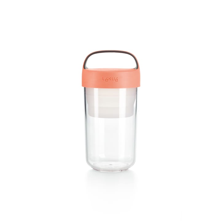 Lékué To Go purkki 0,6 L - Coral - Lékué