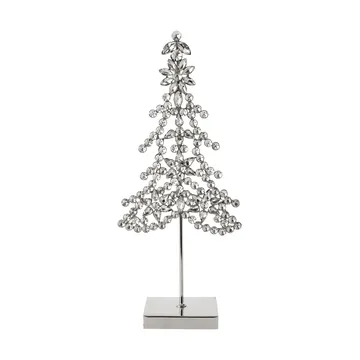 Ada Tree koriste-elementti - Hopeanhohtoinen, 14x8x32 cm - Lene Bjerre