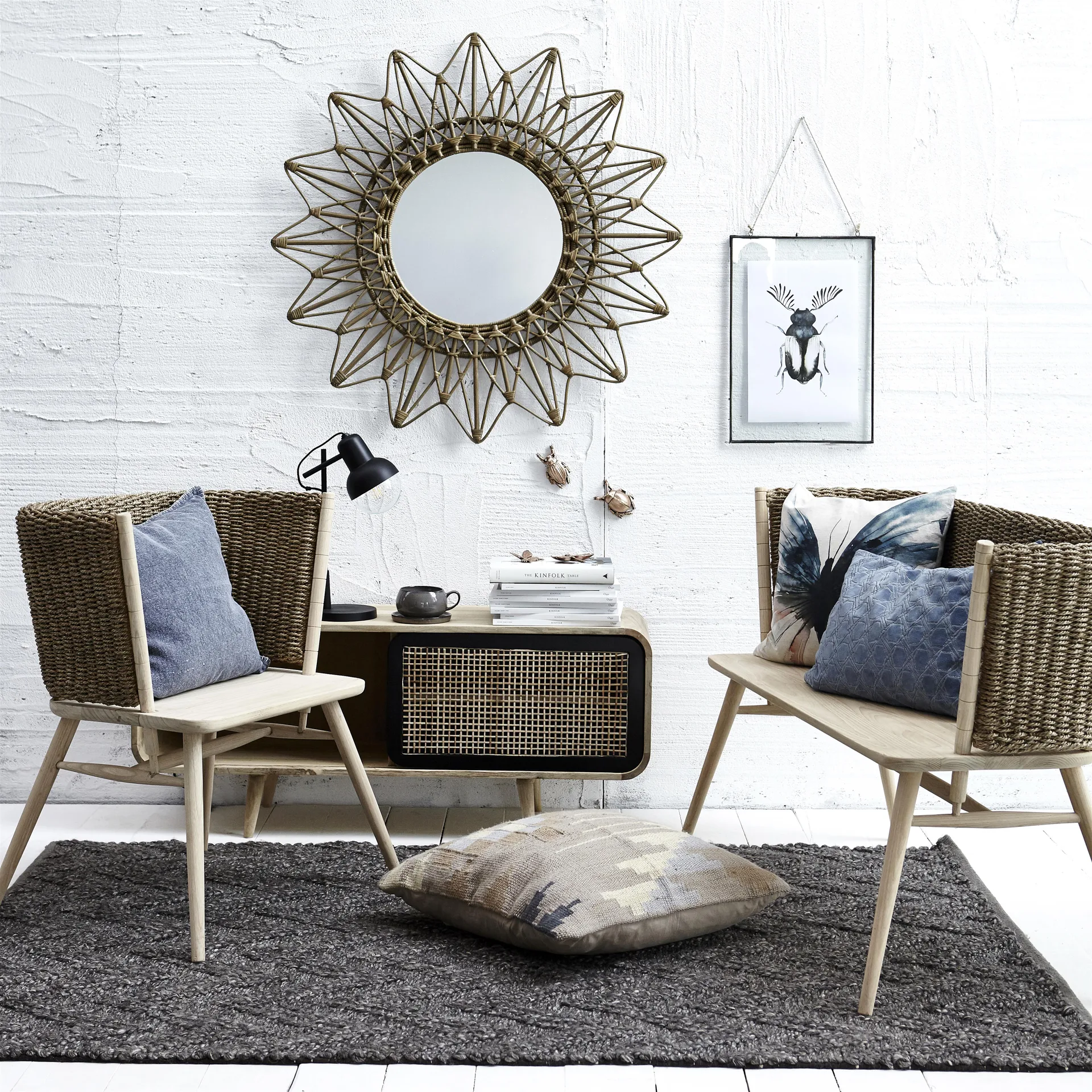 Amera kuppi ja lautanen, Harmaa Lene Bjerre