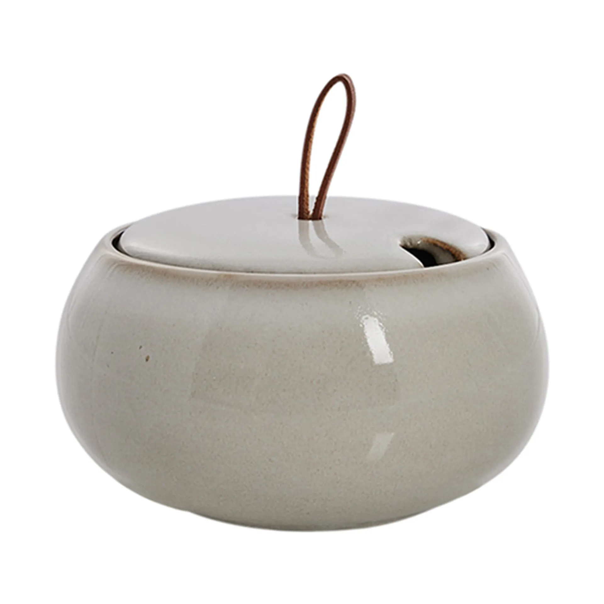 Amera sokerikulho kannella Ø 13 cm, White sands Lene Bjerre