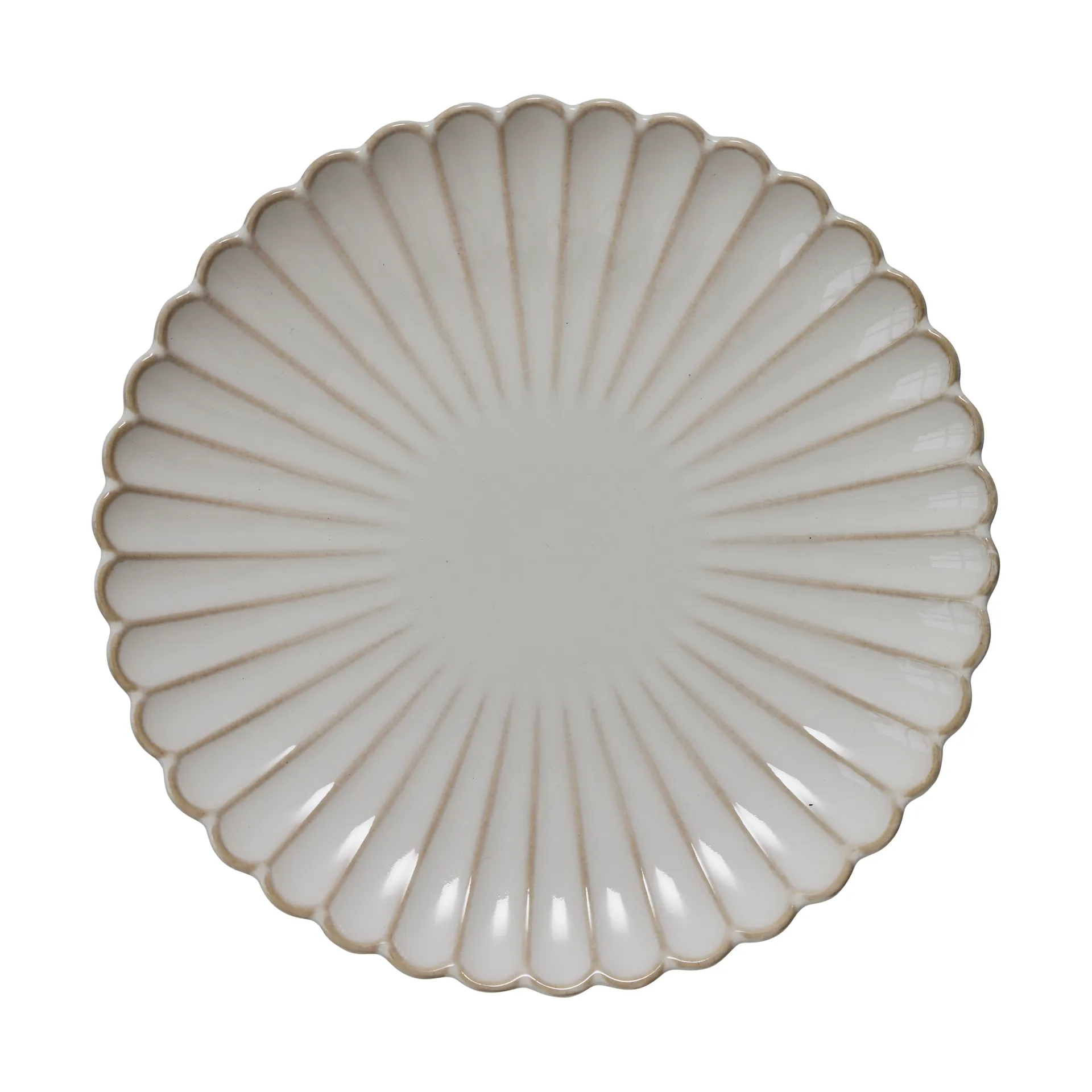 Camille lautanen Ø20,5 cm, Off White Lene Bjerre