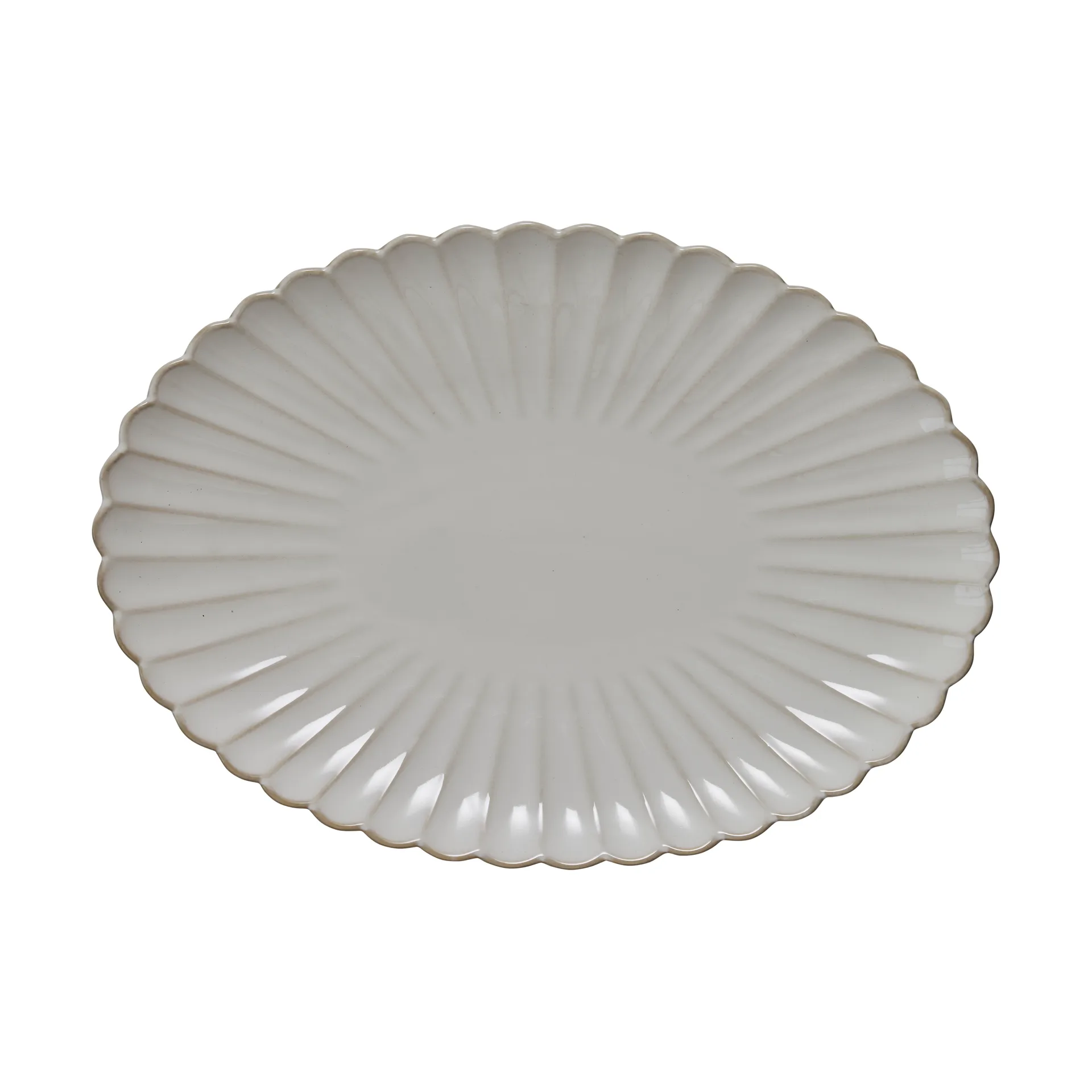 Camille tarjoilukulho 36x25,5 cm, Off White Lene Bjerre