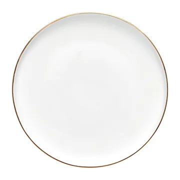 Clara lautanen Ø20 cm - White-light gold - Lene Bjerre