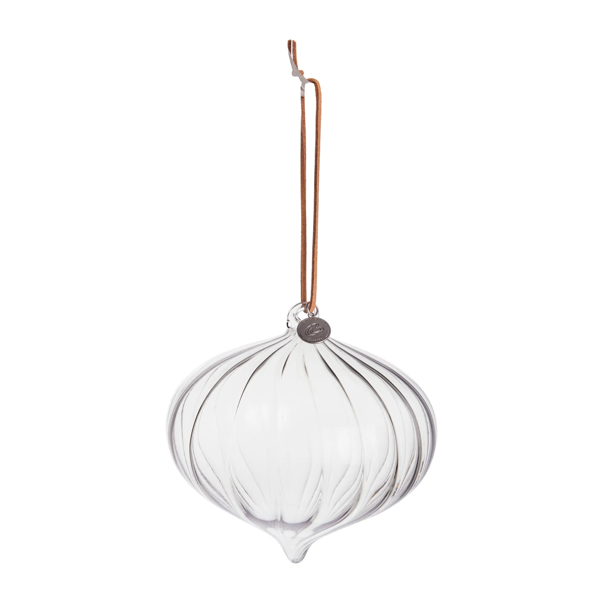 Clarisse joulupallo Ø12 cm, dark grey Lene Bjerre