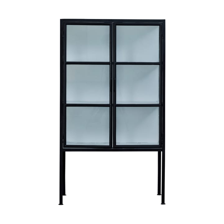 Depot vitriinikaappi 85x40x150 cm, Black/White Lene Bjerre