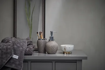 Ellia kulho Ø 10 cm - Valkoinen-kulta - Lene Bjerre