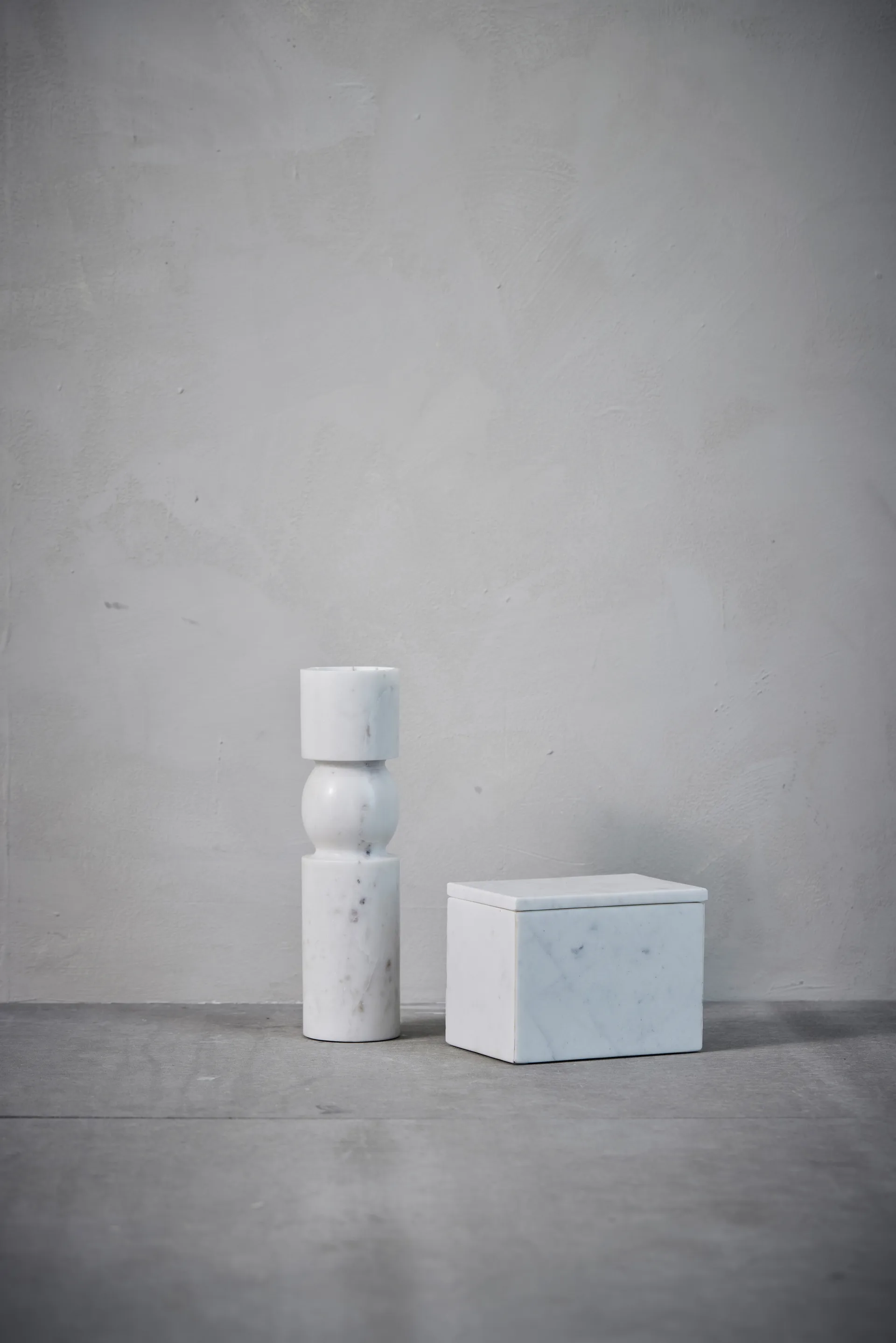 Ellia kynttilänjalka 30 cm, White Lene Bjerre