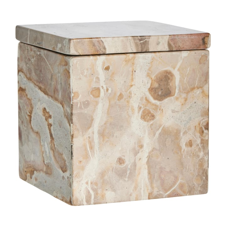 Ellia säilytyslaatikko marmori 12 x 12 cm - Linen - Lene Bjerre