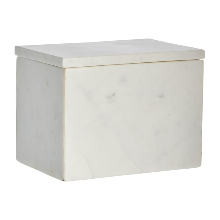Ellia säilytyslaatikko marmori 16,5 x 11,5 cm, White Lene Bjerre