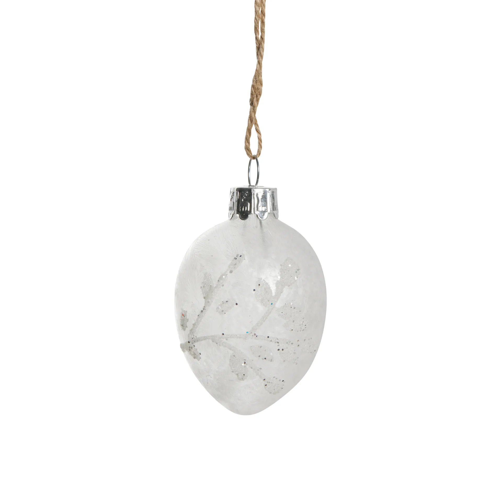 Emille pääsiäiskoriste 6 cm, White Lene Bjerre