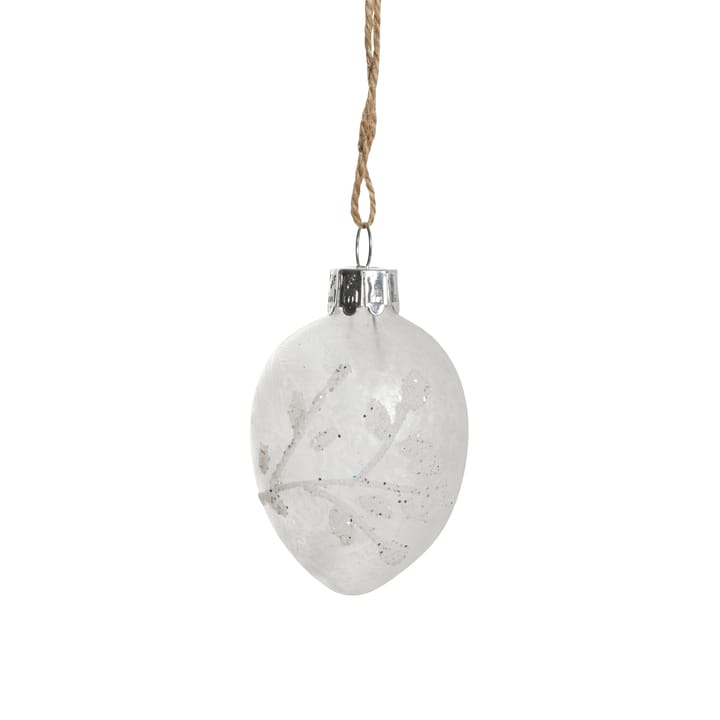 Emille pääsiäiskoriste 6 cm, White Lene Bjerre