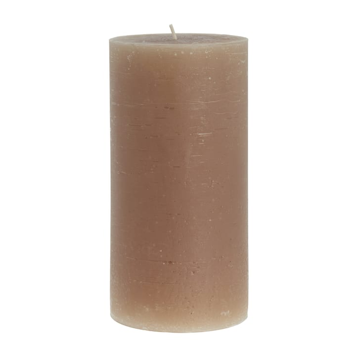 Lene Bjerre Rustic kynttilä golden brown Ø 10 cm - 20 cm - Lene Bjerre