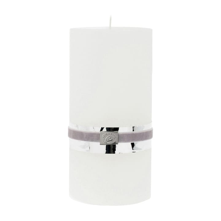 Lene Bjerre Rustic -kynttilä, valkoinen 20 cm Lene Bjerre