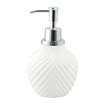 Milda saippuapumppu 17,5 cm - White-Silver - Lene Bjerre
