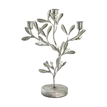 Missia kynttilänjalka 34 cm - Silver - Lene Bjerre