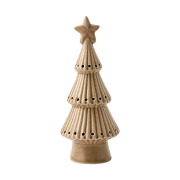Mythel LED puukoriste - Beige, 7x7xK17,2 cm - Lene Bjerre