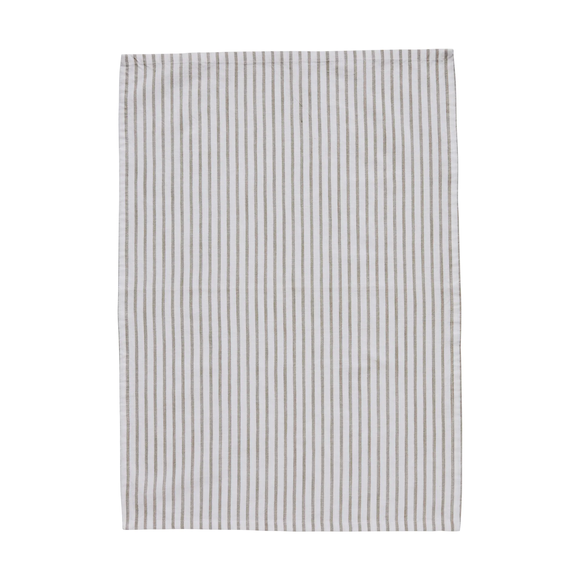 Olivia keittiöpyyhe kapeat raidat 50x70 cm, Off White-Linen Lene Bjerre