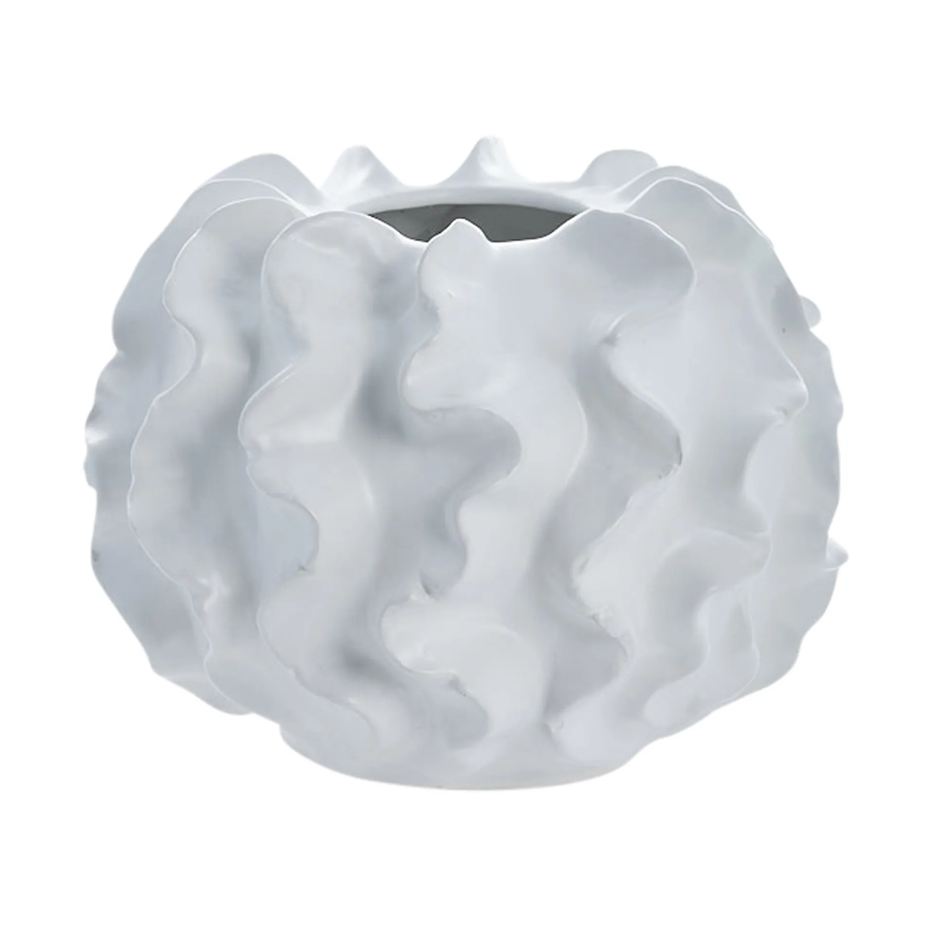 Sannia maljakko 20,5 cm, White Lene Bjerre