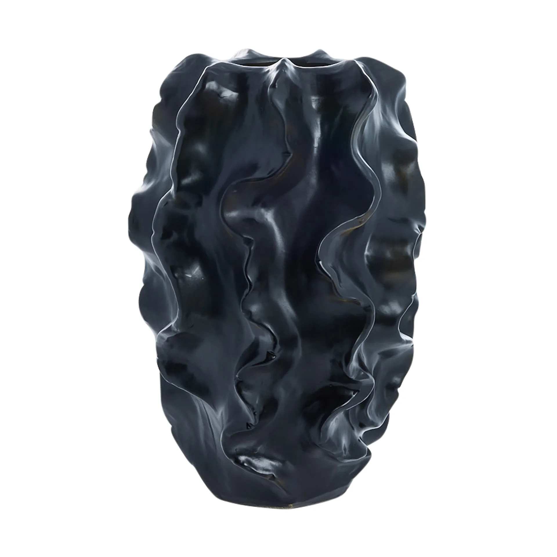 Sannia maljakko 37,5 cm, Black Lene Bjerre