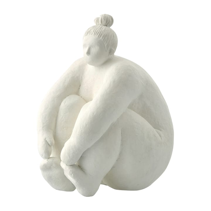 Serafina koriste nainen istuva 24 cm, White Lene Bjerre