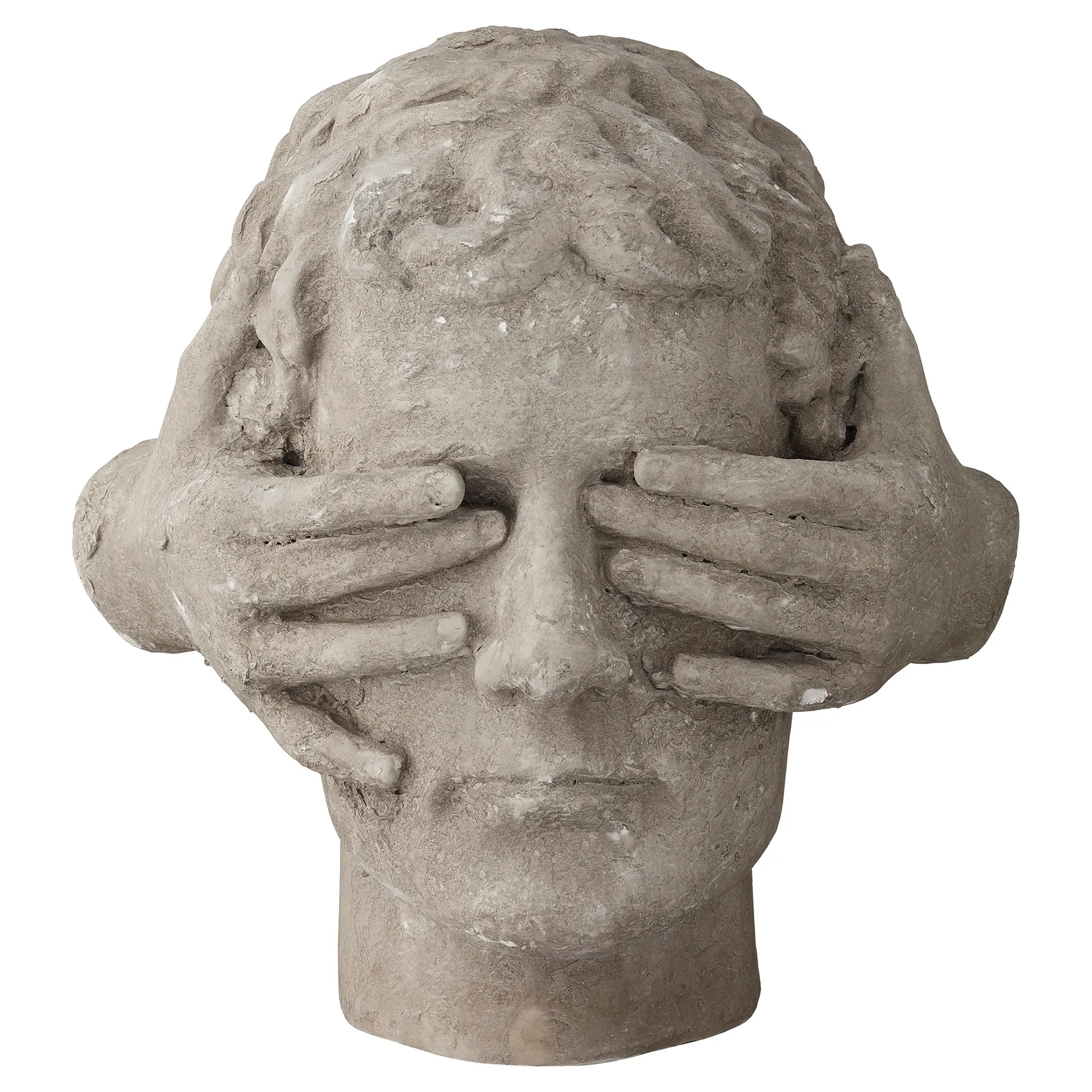 Serafina pääveistos 30 cm, Monument grey (harmaa) Lene Bjerre