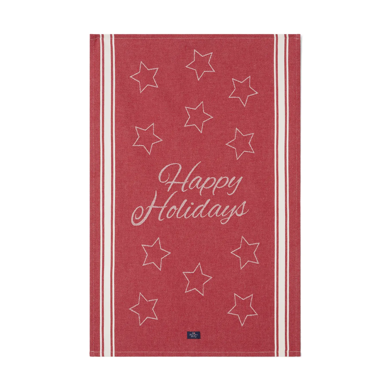 Happy Holidays keittiöpyyhe 50x70 cm, Punainen Lexington