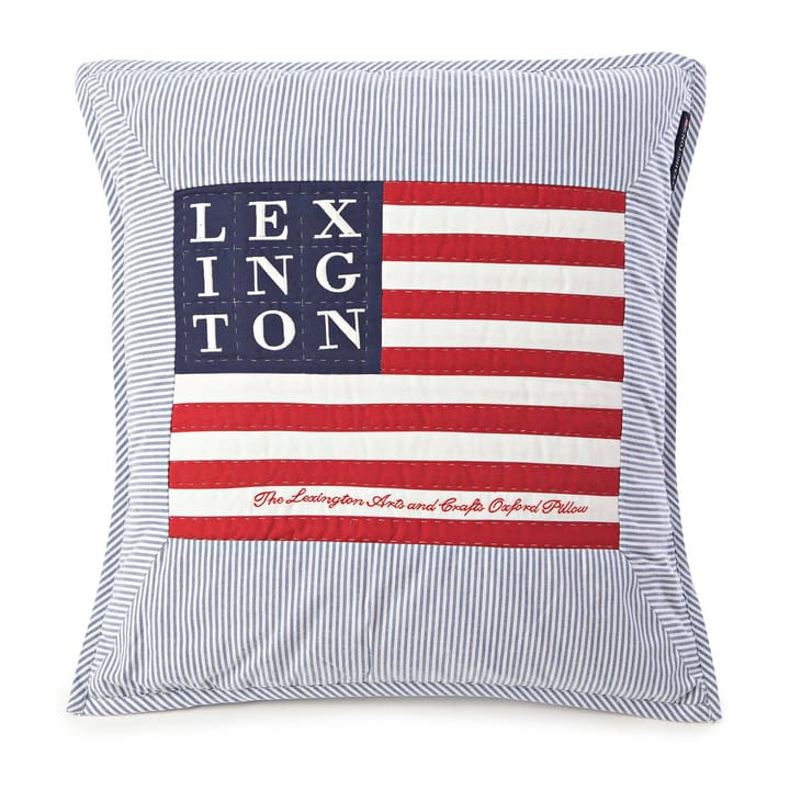 Icons Arts & Crafts -tyynynpäällinen 50x50 cm - Blue-white - Lexington