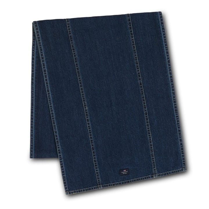 Icons Denim -kaitaliina 50 x 150 cm - Denim blue - Lexington