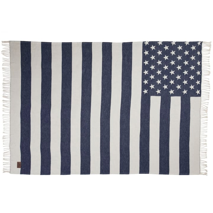 Icons Flag -viltti 130x170 cm, White-navy Lexington