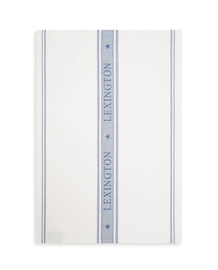 Icons Jacquard Star keittiöpyyhe 50x70 cm - Sininen - Lexington