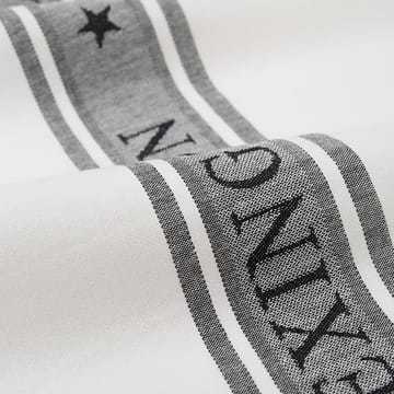 Icons Star -keittiöpyyhe 50 x 70 cm - White-black - Lexington