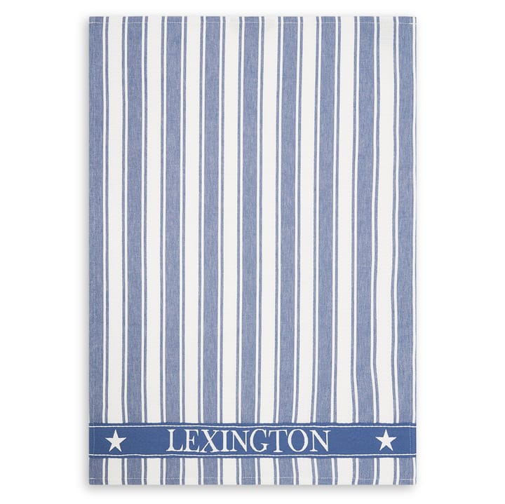 Icons Waffle Striped -keittiöpyyhe 50 x 70 cm, Blue-white Lexington