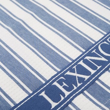 Icons Waffle Striped -keittiöpyyhe 50 x 70 cm - Blue-white - Lexington
