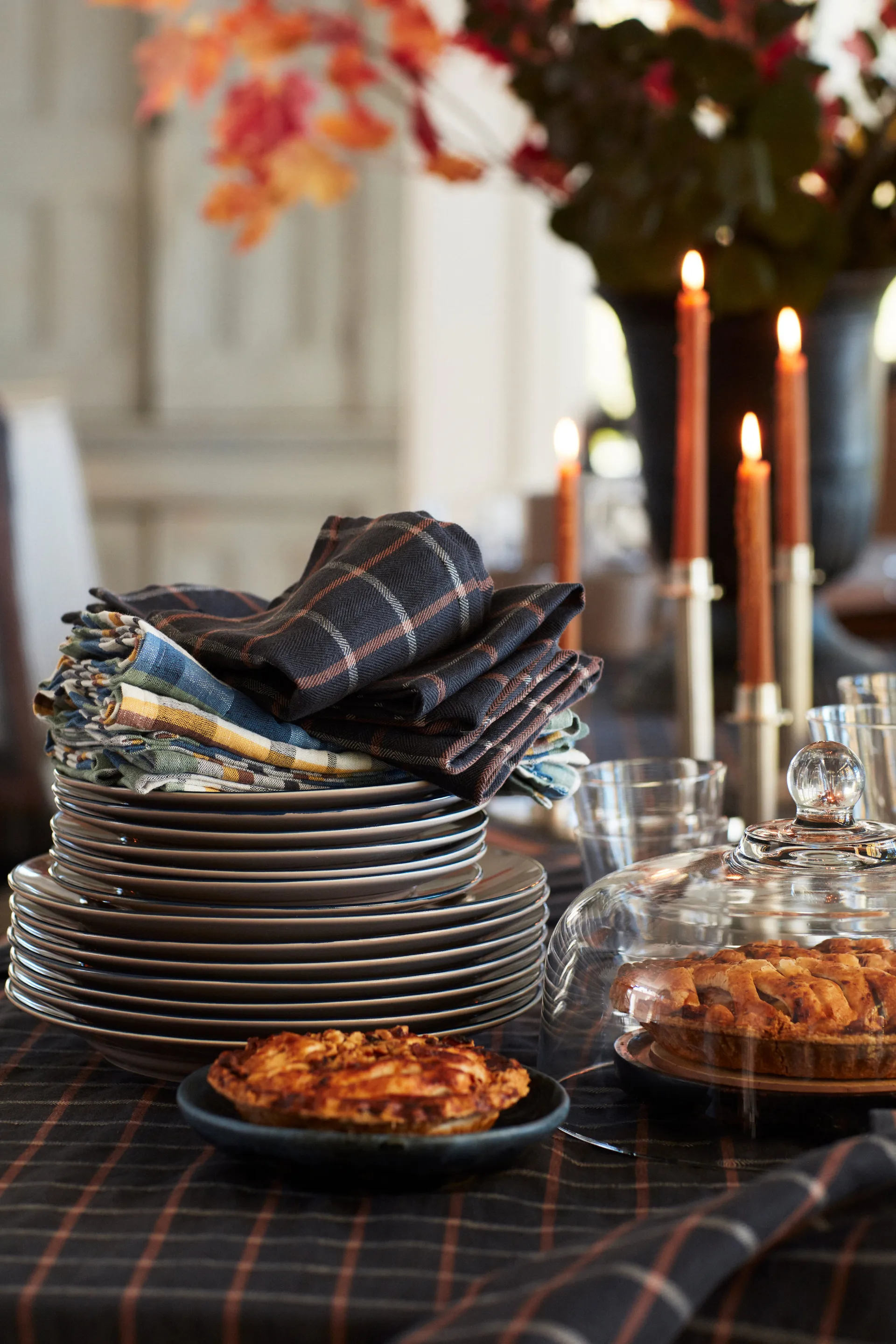 Lexington kynttilänjalka striped 13,5 cm, Brass Lexington