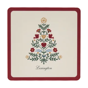 Lexington laminoidut lasinaluset - Red-light beige, 9x9 cm, 4-pack - Lexington