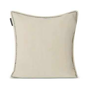 Logo Message Velvet tyynynpäällinen 50x50 cm - Light beige - Lexington